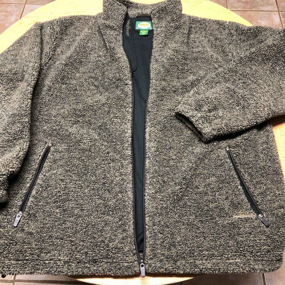 Cabela’s Windshear Full Zip Lined Fleece LG